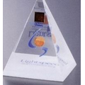 4 Sided Pyramid Award (3"x3"x2 1/4")
